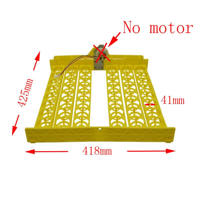 48 Eggs Tray Automatic Incubator Egg Tray Chickens Ducks And Other Poultry Automatically Turn The Eggs Incubation Equipment: No motor