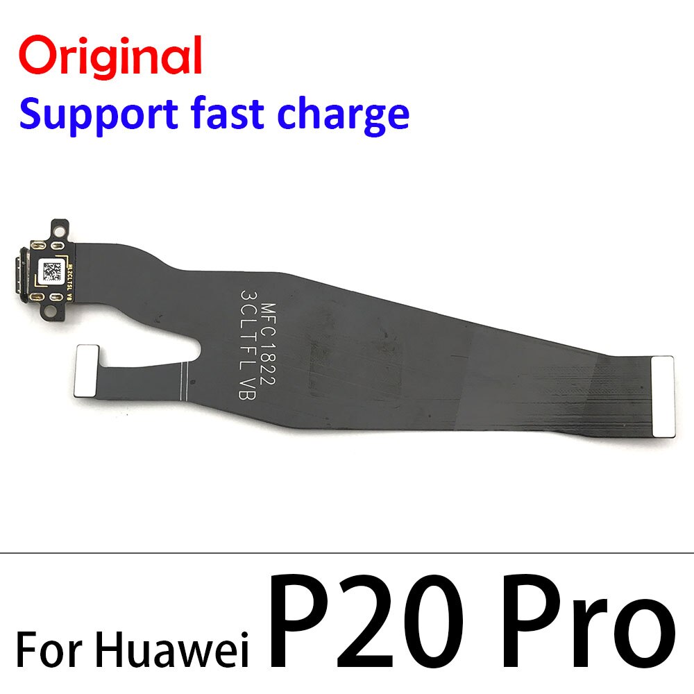 100% Origineel Voor Huawei P9 P10 P20 P30 Pro Lite Plus P20Pro P40 Lite E Usb Opladen Socket Port Dock lader Connector Board