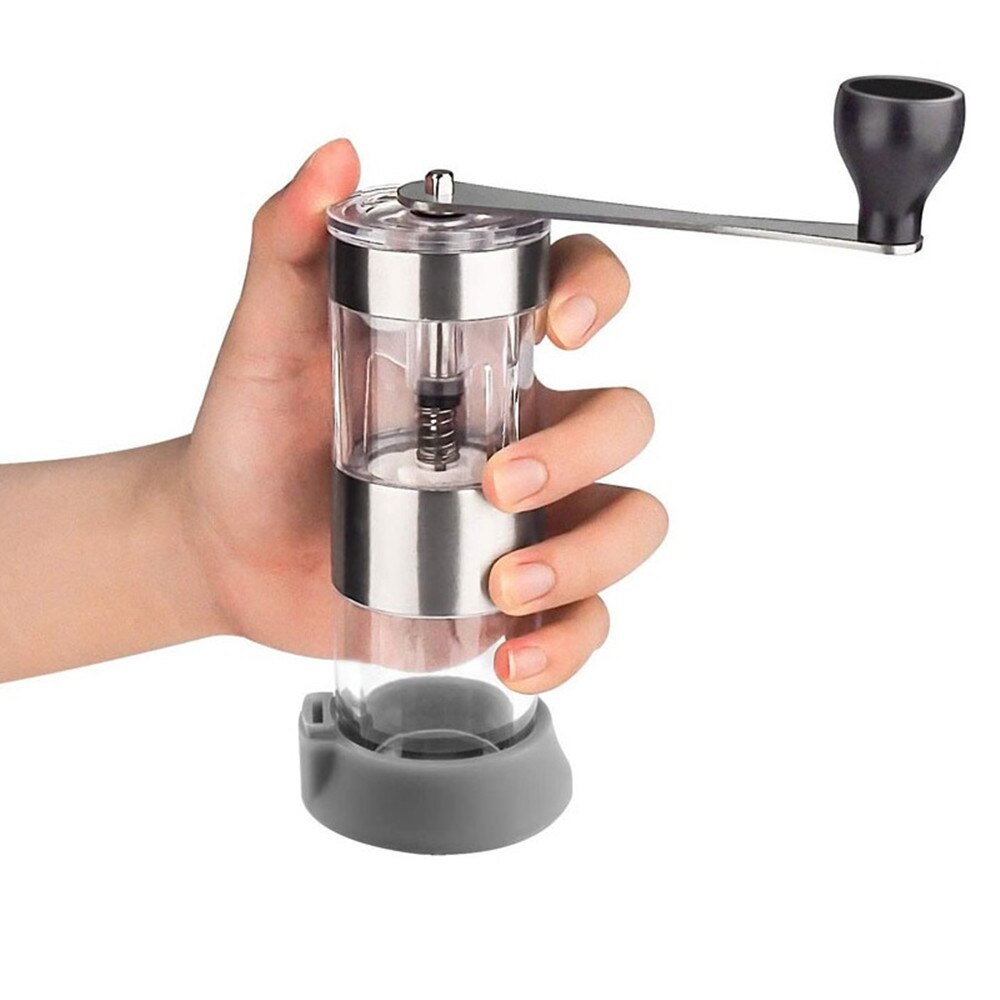 Manual Coffee Grinder, Portable Hand Coffee Bean Grinder of Adjustable Ceramic Burr, Hand Grinder for Espresso French Press Brew
