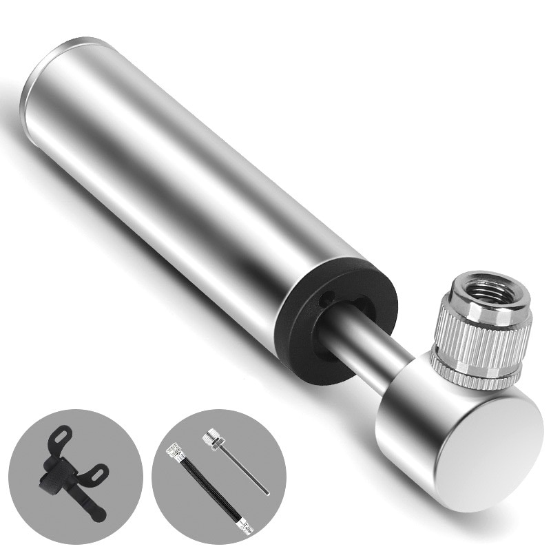 Aluminium Legierung Radfahren Mini Fahrrad Pumpe Radfahren Hand Luftpumpe Ball Reifen Inflator MTB Mountain Road Bike Pumpe