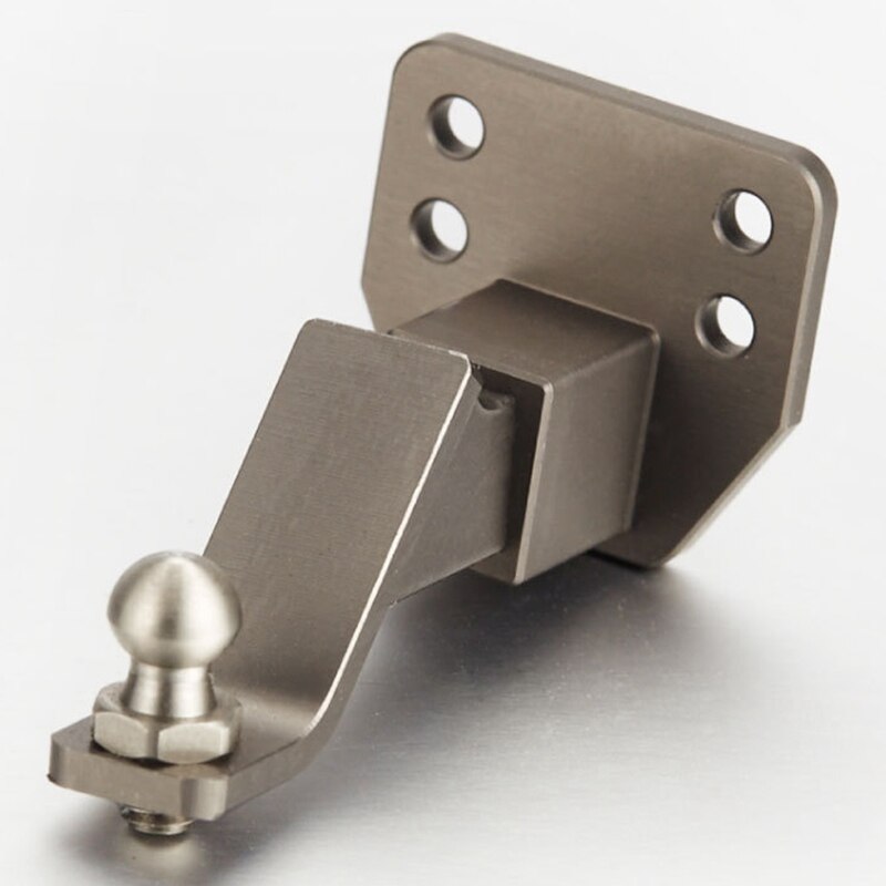 1 set cnc metall dragkrok fäste för 1/10 rc rock crawler bilar  d90 bakre stötfångare