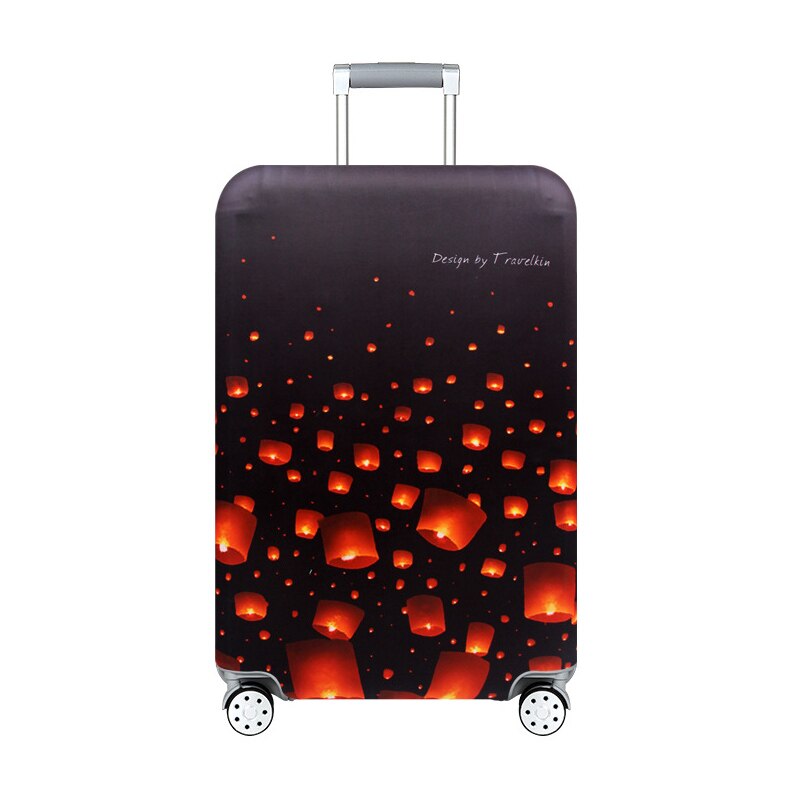 luggage protector cover travel trolley suitcase elastic protective cover for 18-32 inch traveling accessories suitcase case H181: Kongming Lantern / M