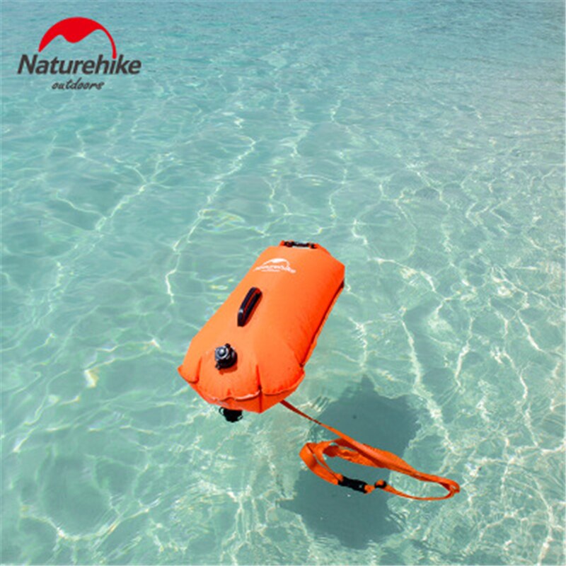 Naturehike Wasserdichte Tasche Drei Schicht von Aufblasbare Schnorcheln Schwimmen Tasche Außen Rafting Tasche Strand Wasser Tasche NH17S001-G