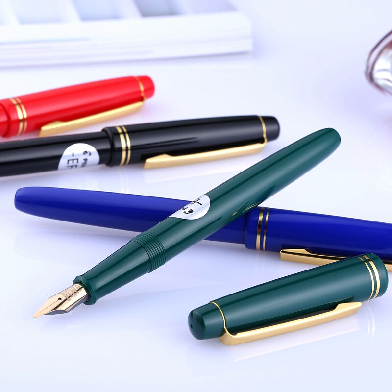 PILOT 78g+ Transparent Resin Fountain Pen Excellent 22K Golden Nib Office School Stationery Students Writing Ink Pens With Box