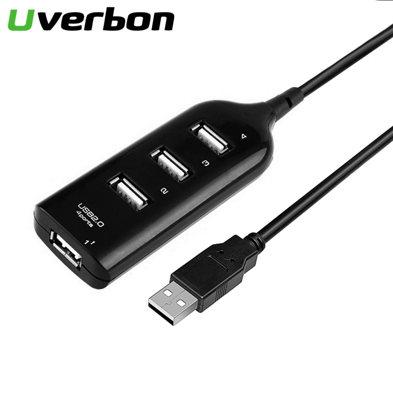 Mini Hub USB 2.0 Multi USB 2.0, haute vitesse, 4 Ports, lecteur de cartes, tout-en-un pour PC, accessoires d&#39;ordinateur