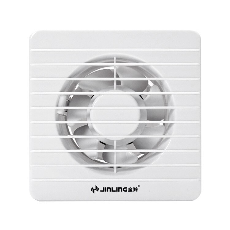 Exhaust fan 4 inch glass window type ultra-thin panel bathroom silent exhaust ventilation ITAS9916A