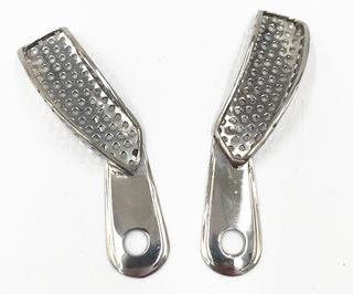 Dental Metal Impression Trays Stainless Steel Impression Tray With Holes Quarter ,Anterior, Small, Medium,Large: quarter