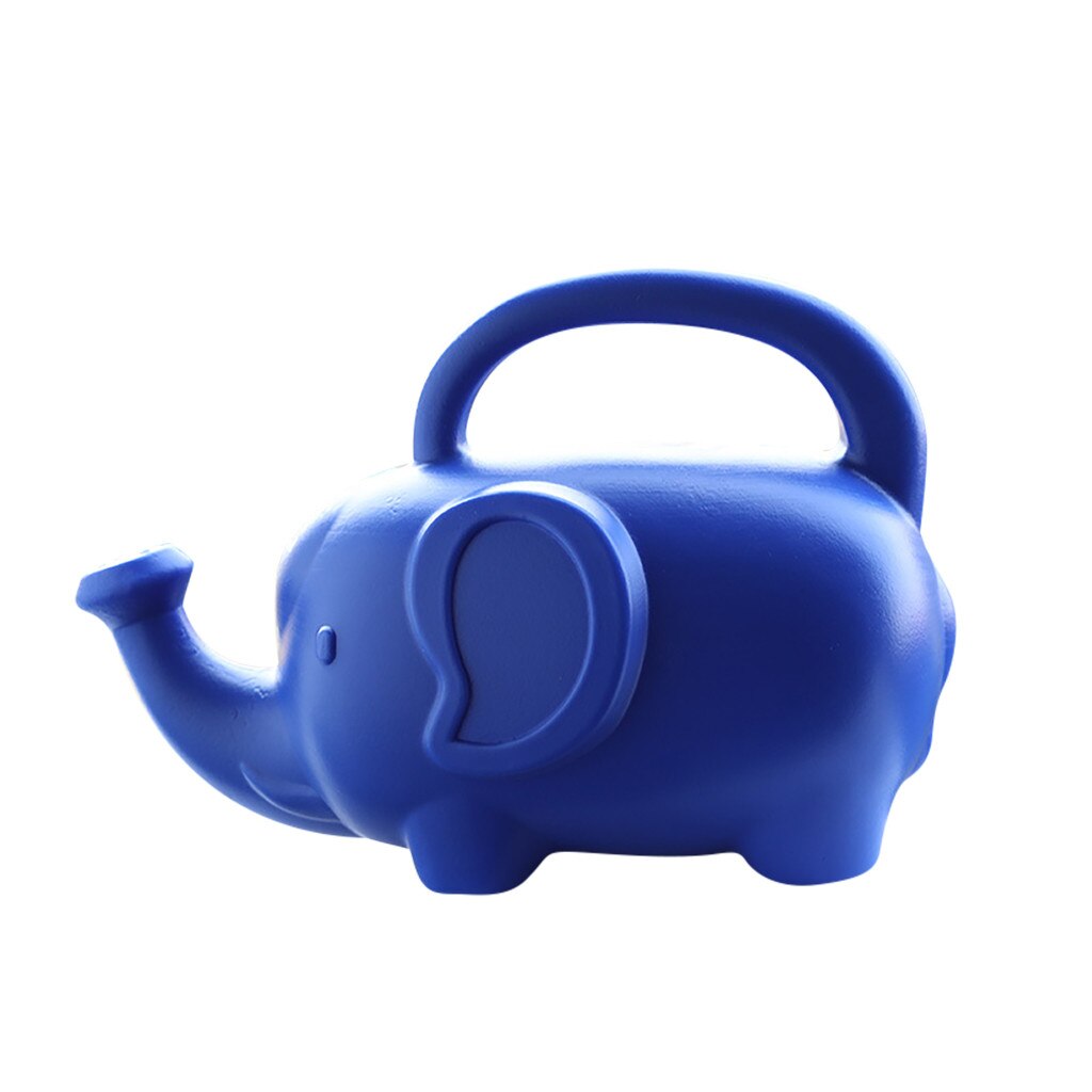 Dessin animé éléphant forme arrosoir Pot maison jardin fleurs plantes arrosage outil plantes succulentes en Pot jardinage bouteille d'eau # TD: Blue 