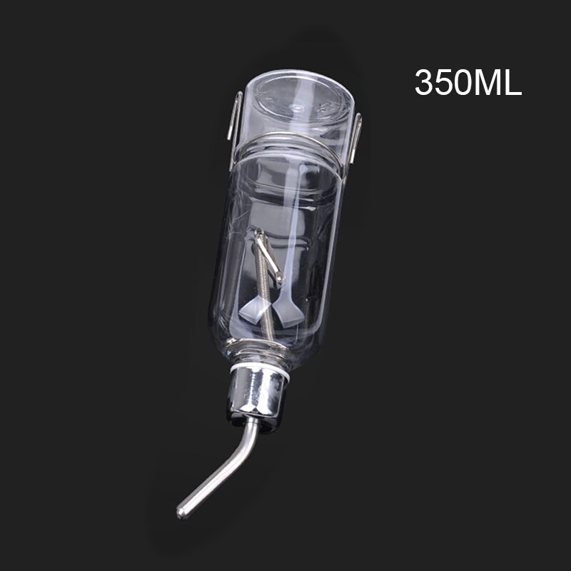 Water Feeder Bottle Hanging Drinking Fountain For Pet Small Animal Rabbits Hamster H99F: 350ML