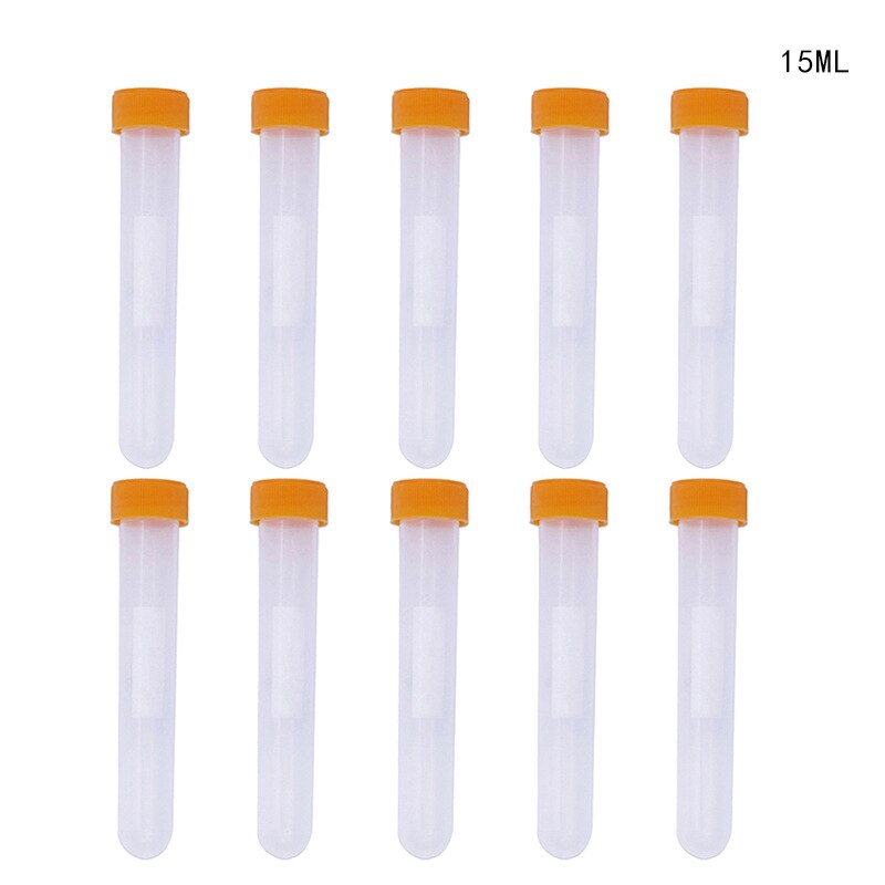 10x Transparent Knitting Sewing Felting Needle Plastic Bottle Storage Container
