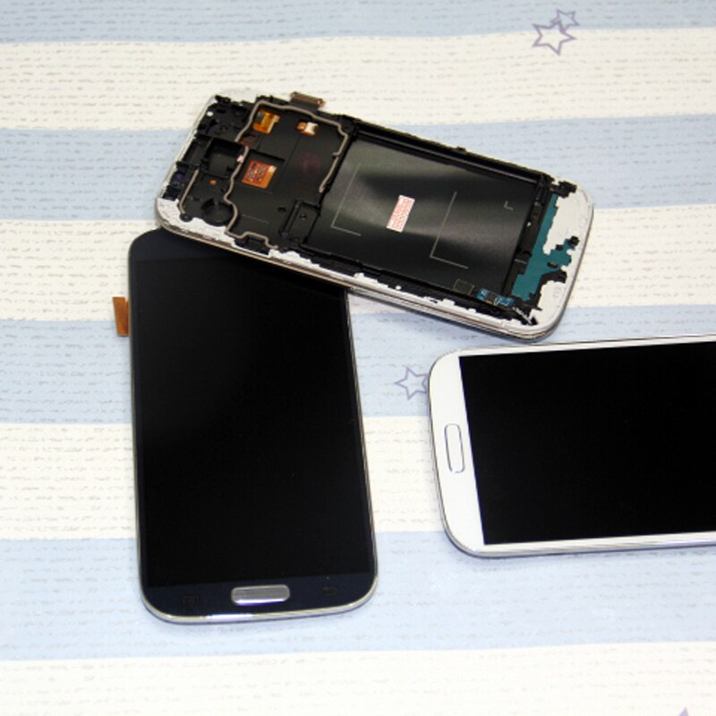9505 écran LCD pour samsung S4 écran pour Samsung Galaxy S4 LCD GT-I9505 I9500 i337 LCD numériseur avec cadre 100% testé