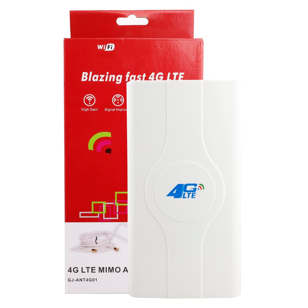 3G 4G LTE Omni Panel Antenna For Router Modem 700~2600mhz High Gain Signal Booster Antennas SMA CRC9 TS9 2M cable For Huawei ZTE