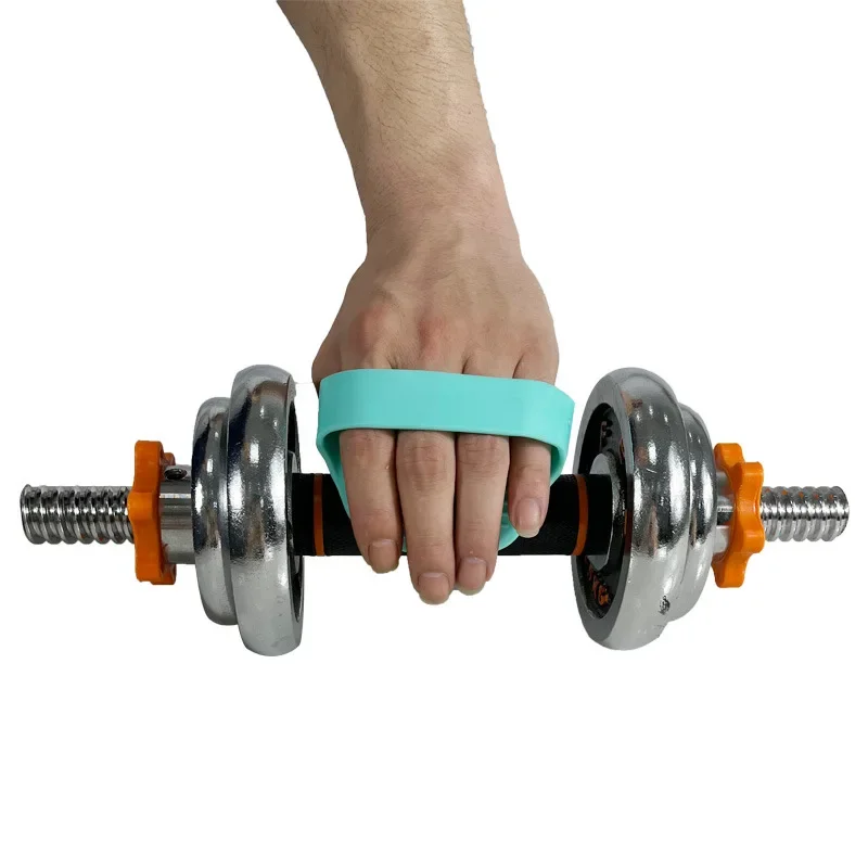Gewichtheben Griff Pads Fitnessstudio trainieren Handschuhe Kieselsäure Gel Anti-Rutsch Fitness Griffe für Männer Frauen Hantel ziehen-hoch Krafttraining