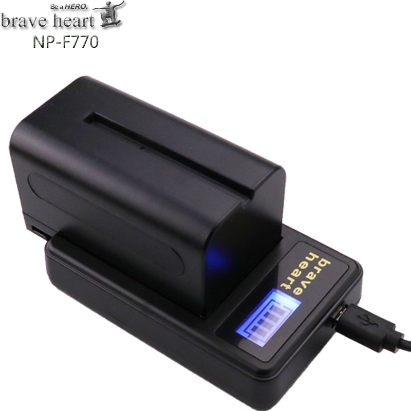 2 stücke 5000mAh NP-F770 NP-F750 NP F770 np f750 NPF770 750 Batterien + LCD USB Ladegerät für Sony NP-F550 NP-F770 NP-F750 F960 F970
