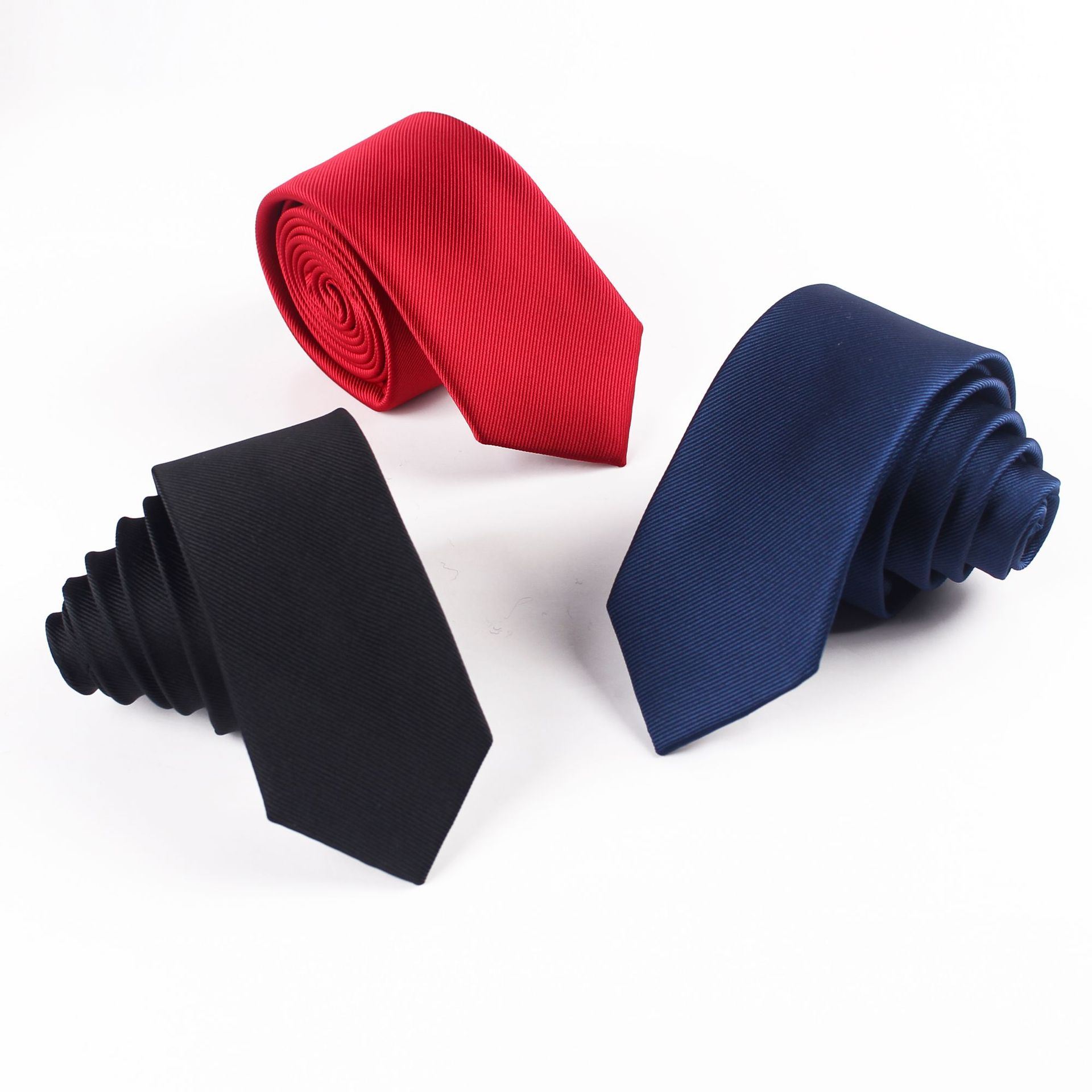 Männer's 1200 Stifte Stiche 6cm fest Farbe Multi-Faden binden Pro Mann Geschäft eng schlank Krawatte formell Kleid Männer Krawatten