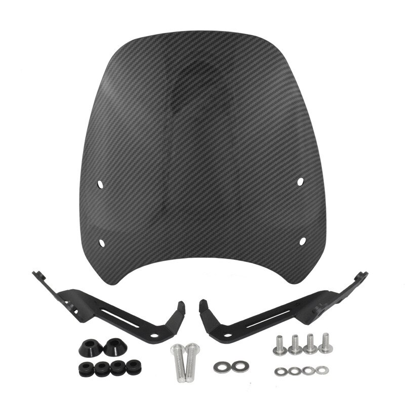 Motorbike Windshield For Triumph Speed Twin 1200 XC Front Windscreen Shield Screen with Bracket