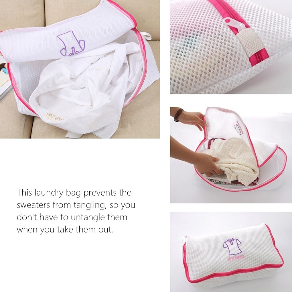 Mesh Waszakken Dubbele Laag Draagbare Beha Trui Sok Waszak Kit Reizen Outdoor Kleding Opslag Waszakken