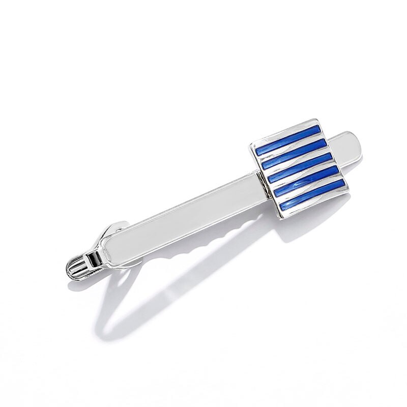Business Tie Clip Men's Wedding Shirt Tie Pin Accessories Business Tie Pin Clasp Necktie All-Match Cufflinks: Tie Clip 01