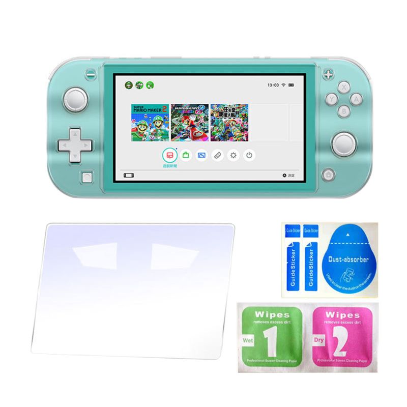 Waterdicht Waterdicht Anti-Slip Beschermhoes Frame Shell Gehard Glas Film Screen Protector Set Voor Ns Schakelaar Lite Gaming