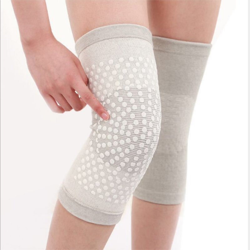 2 uds almohadillas de apoyo de autocalentamiento para rodilla soporte de rodilla alivio de la artritis dolor masajeador hombres mujeres protectores de rodilla para mantener