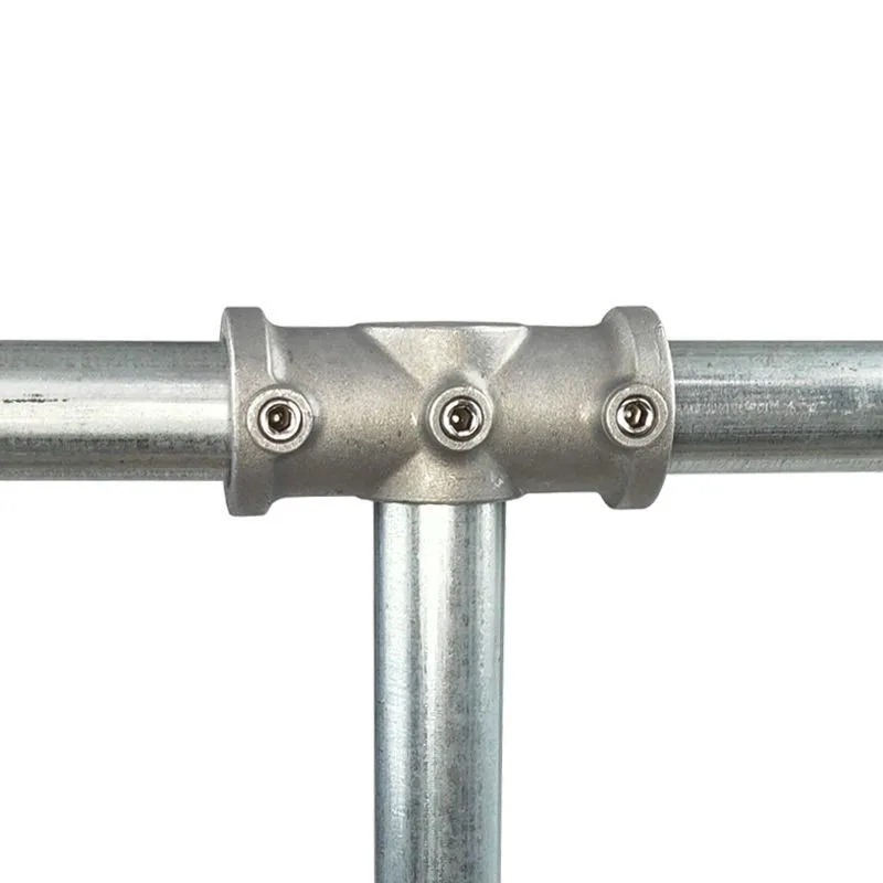 Conector de aleación de aluminio, Base en T de codo, accesorio plano tridimensional, sujetador de conexión, piezas de estante de tubo de acero de 20mm