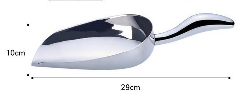 Rustfritt stål er spade magnetisk supermarked hotell spade multifunksjonell metall kjøkken spade: 04