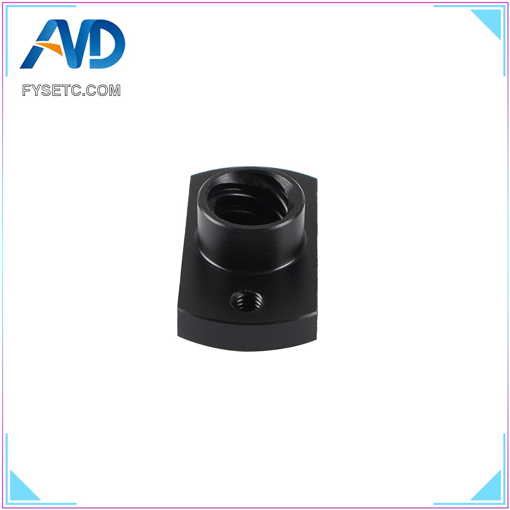 3D Printer Z Axis Trapezoid Motor Screw Nuts T8 Nut POM Nut Lead 8mm Pitch 2mm For CR10 CR-10S Ender-3 Lead Screw