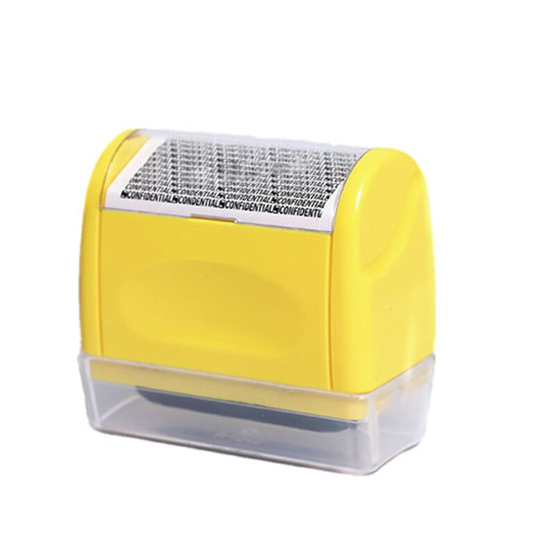 Identity Theft Protection Roller Stamp Guard Your ID Privacy Confidential Data Plastic SMR88