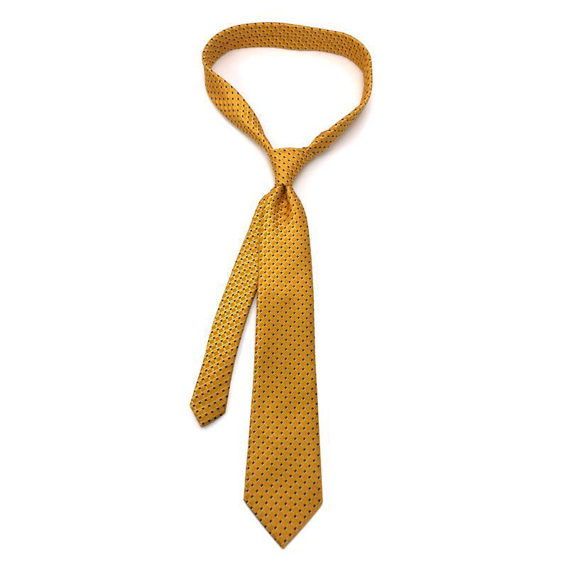 Corbata de lujo de 8CM para hombre, corbatas de lunares para novio, padrino de boda, tejido Jacquard Floral, Ascot, accesorios formales para de negocios
