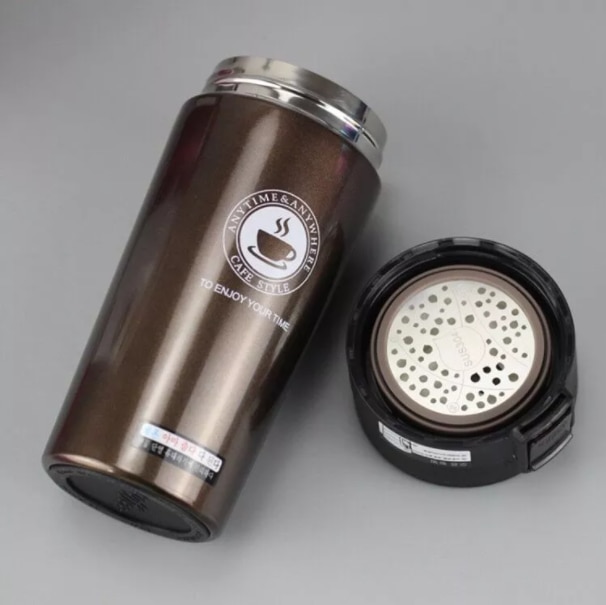 Premium Travel Coffee Mug Stainless Steel Thermos Tumbler Cups Vacuum Flask thermo Water Bottle Tea Mug Thermocup