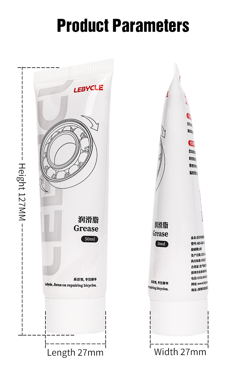 LEBYCLE Grasso per bicicletta MTB Mozzo bici Olio Movimento centrale Forcella Volano Grasso per cuscinetti a sfera