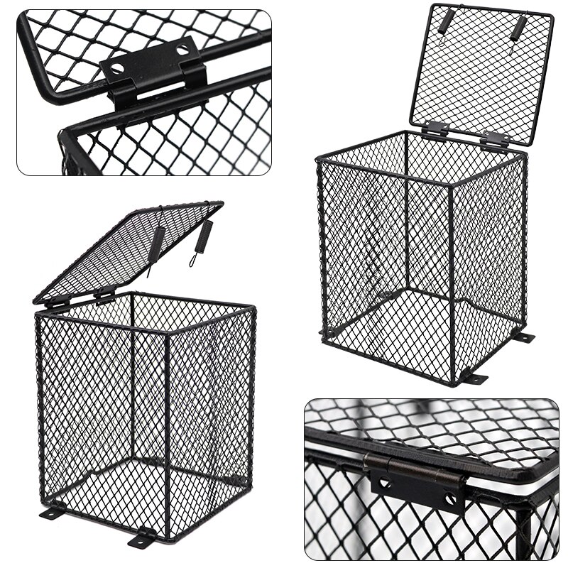 Reptiel Heater Guard Verwarming Lamp Lamp Behuizing Kooi Protector Metal Mesh Lamp Cover