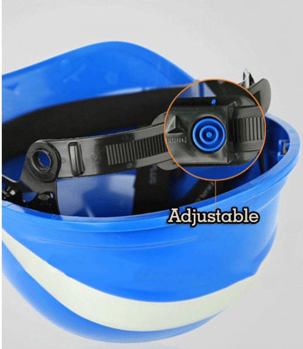Outdoor Safety Helmet Hard Hat Work Cap Insulation Material With Phosphor Stripe Construction Site Insulating Protect Helmets