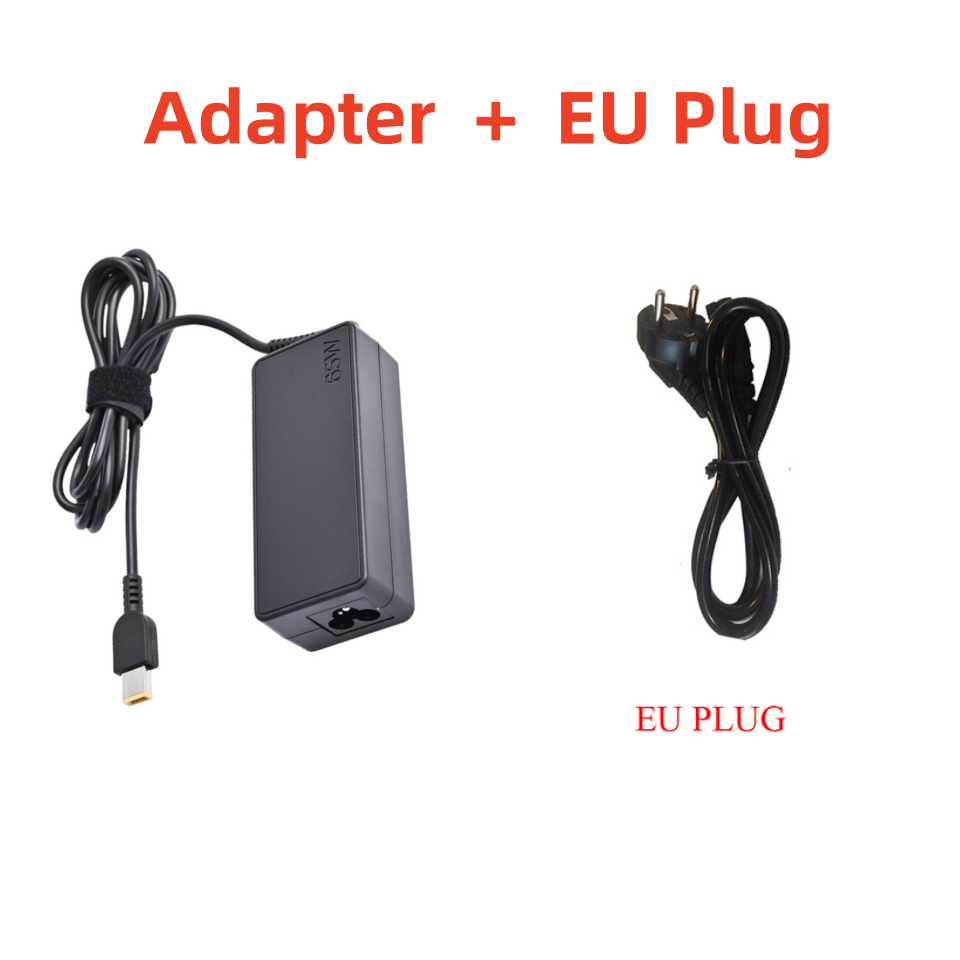 20v 2.4a 65w quadratisches USB-Laptop-Ladegerät Netzteil für Lenovo Thinkpad Yoga 13x3,25 x g500 g405 x1 Carbon e431 e531 t440s: Orange