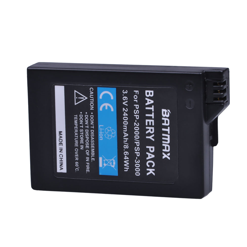 1pc 3.6v 2400 mah batteri for sony psp 2000 psp 30 – Grandado