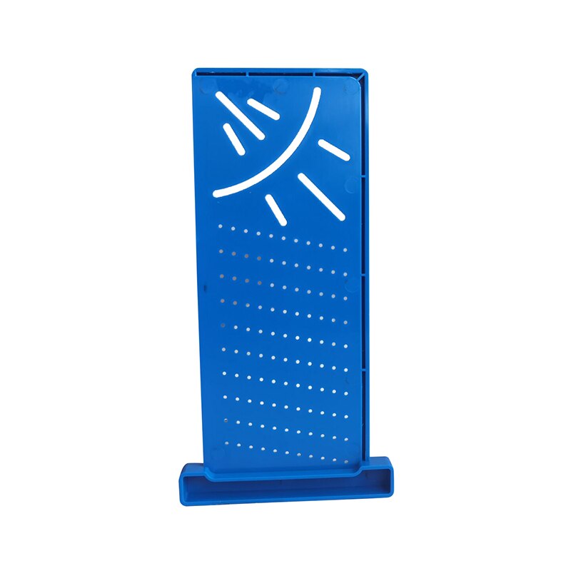 1 Pcs Woodworking 3D Mitre Angle Measuring Square Size Measure Tool With Gauge Ruler Tools Metric Gauge Measuring Gauge: 2D Blue
