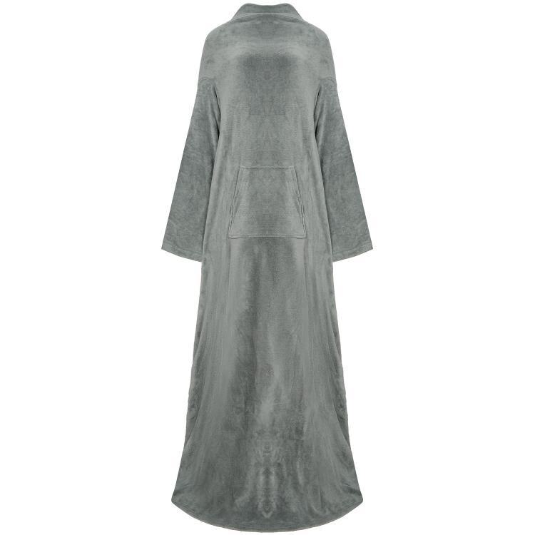 Uusin hupullinen viltti aikuisten talvisohva tv huopa huppari koralli fleece lämmin puettava viltti 130 x 180cm