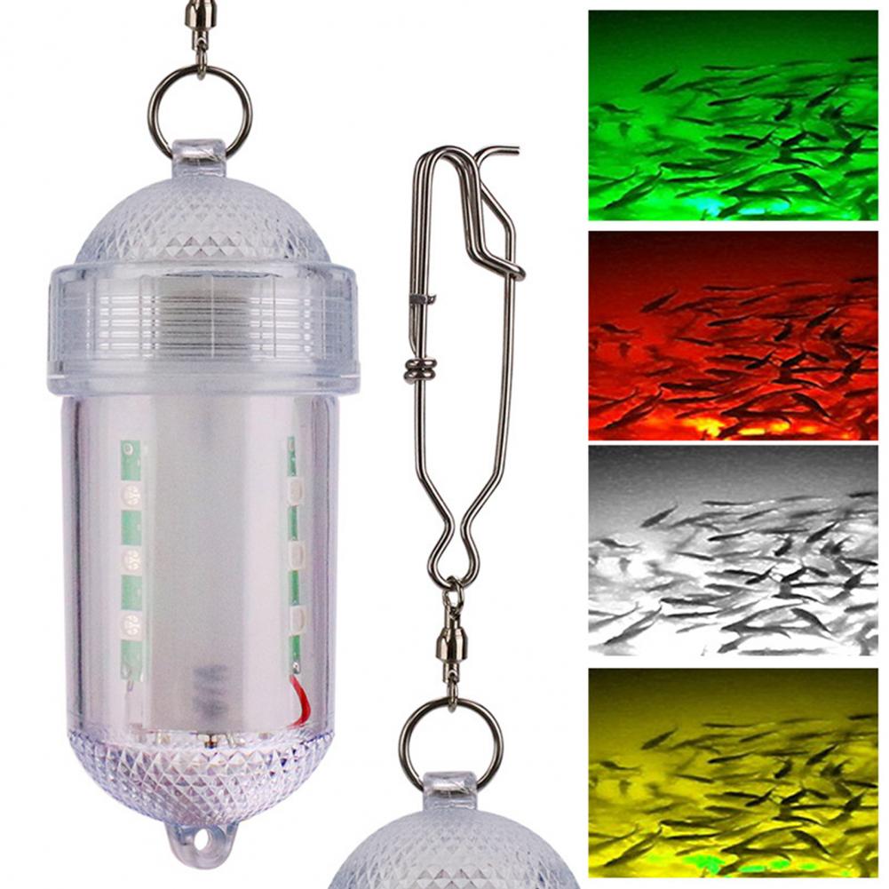Waterproof Luminous LED Deep Sea Fishing Light Multi-Color High Bright Lamp Lures Fish Finder Lamp Attracts Krill Tent LED Lamp