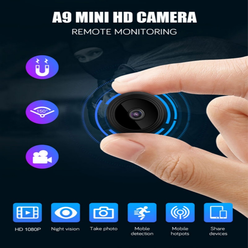 1080P Hd Ip Camera Mini Wifi Infrarood Nachtzicht Bewakingscamera 'S Met Wifi Home Security Outdoor Draadloze Beveiliging Kwam