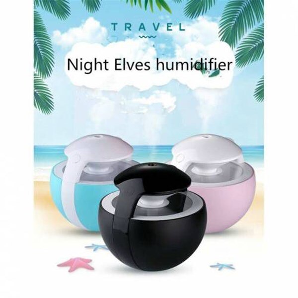 Illuminated Water Tank Air Humidifier Steam Machine Aroma Humidifier 450 Ml