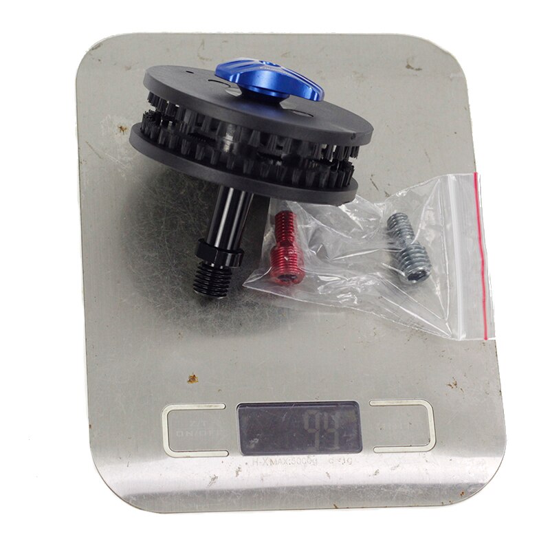 Fouriers Kettenhalter, Hakenreiniger, Bürste, Kettenaufhänger, M12, Steckachse, Schnellspanner, hintere hydraulische Bremse, Rahmenschutzhalter: verrotten