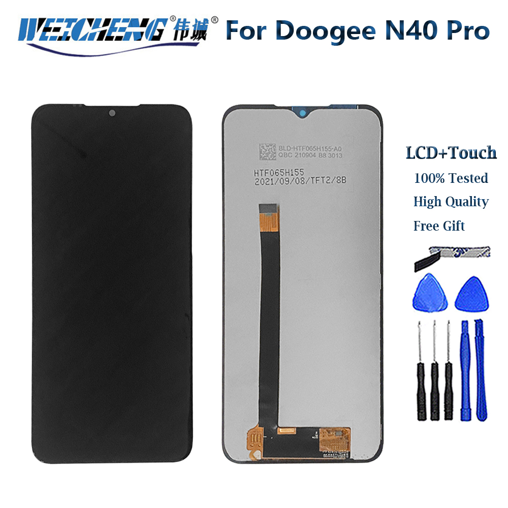 Originele Voor DOOGEE N40 N20 Pro N50 N55 N55 Plus N55 Pro LCD Display + Touch Screen Digitizer Vergadering