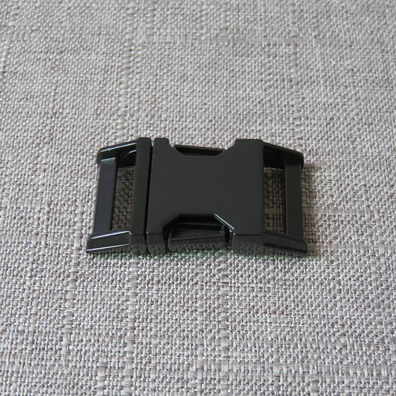 10pcs 20mm Metal Breakaway Buckle Hardware Straps Belt Clasp Clip For Pet Dog Collar Necklace Bracelet Garment Sewing Accessory: Black