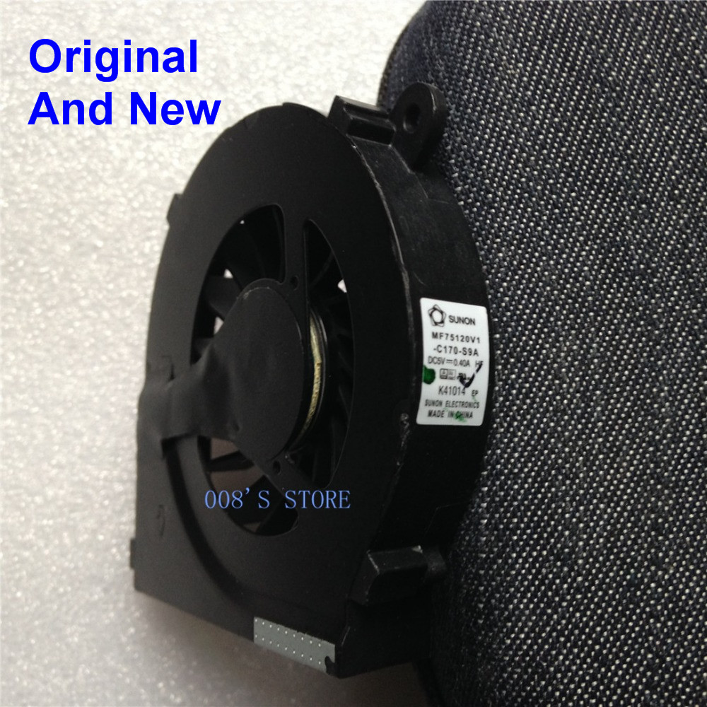 CPU Cooler Fan 4 Pin Original For HP Pavilion CQ56 G56 CQ42 G42 CQ62 G4 G7 G6 MF75120V1-C170-S9A MF75120V1-C050-S9A 5V 0.4A
