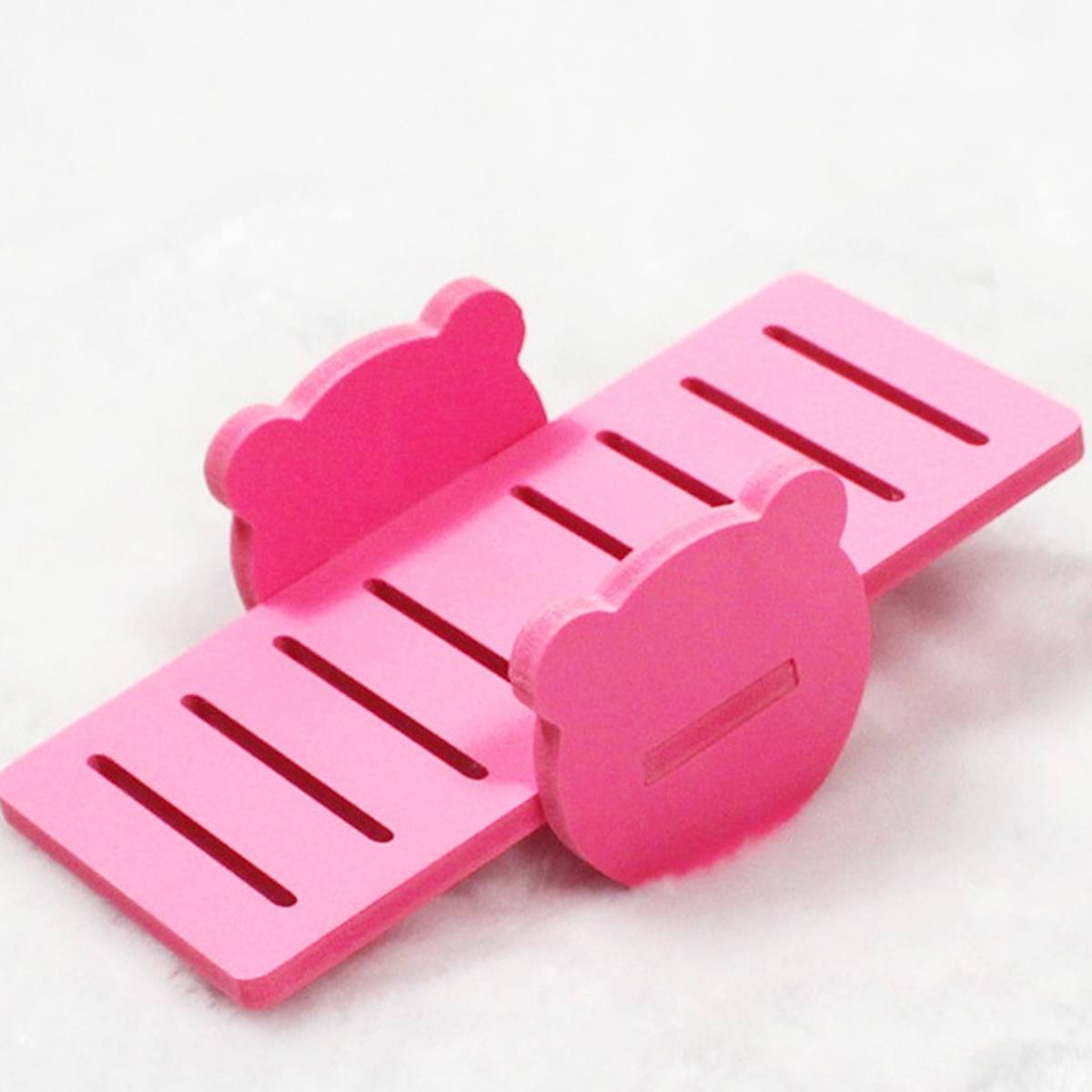Château pour animaux de compagnie maison pour animaux de compagnie vue pont échelle petit Animal refuge Hamster maison de luxe deux couches cabane en bois: 1