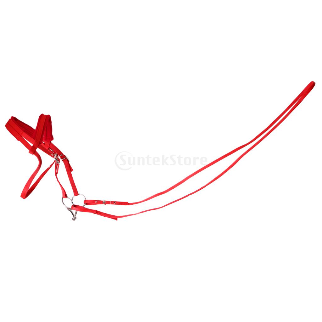 Equestrian Sports Horse Riding Bridle + Reins & Set Fits 1.4m and more than 1.4m Height Horse