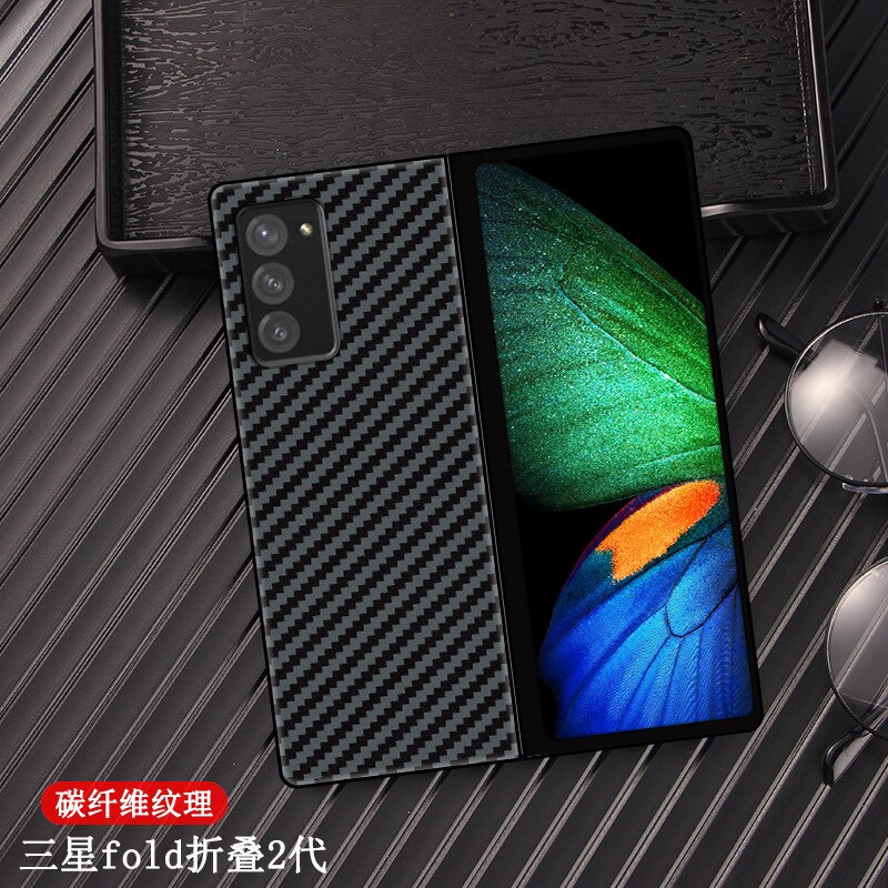 Galaxy fold 2 hoesje hoesje voor galaxy z fold 2 5g leren telefoonhoesje 5 kleuren optioneel galaxy z fold 2 hoesje: Cbc voor vouw 2