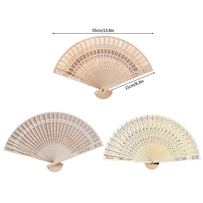 Abanico de mano plegable para decoración floral, abanico japonés de bambú antiguo para mujer, abanicos personalizados para baile, accesorios de decoración para de boda, abanico para mujer: green