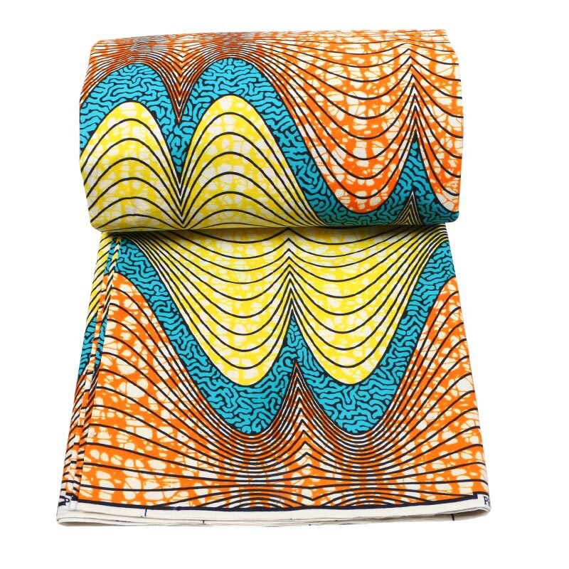 Tela africana nueva tela de impresión de ghana para el tejido del vestido de boda tela de cera de Holanda