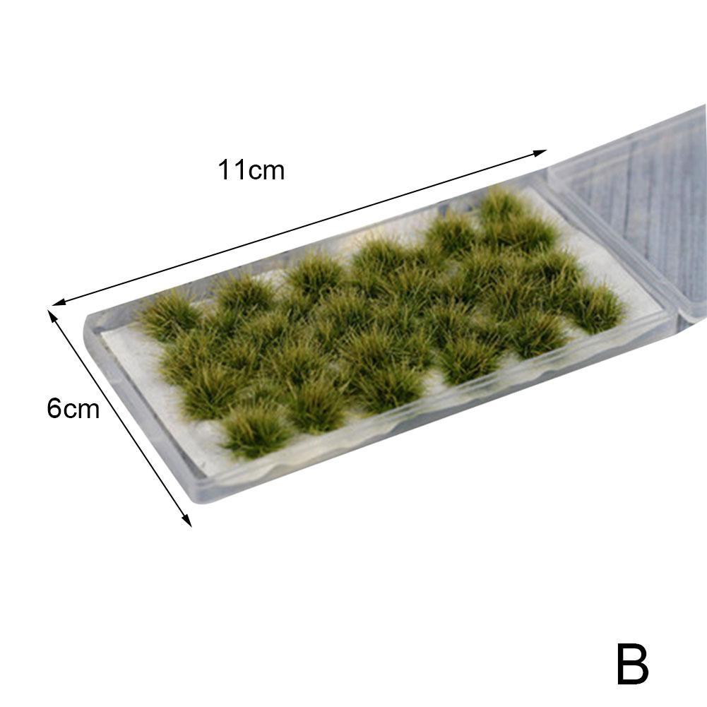 Architecture Flock Mixed Green Grass For Ho Train Miniature Diorama Materials Layout Landscape Building Material X6R1: b
